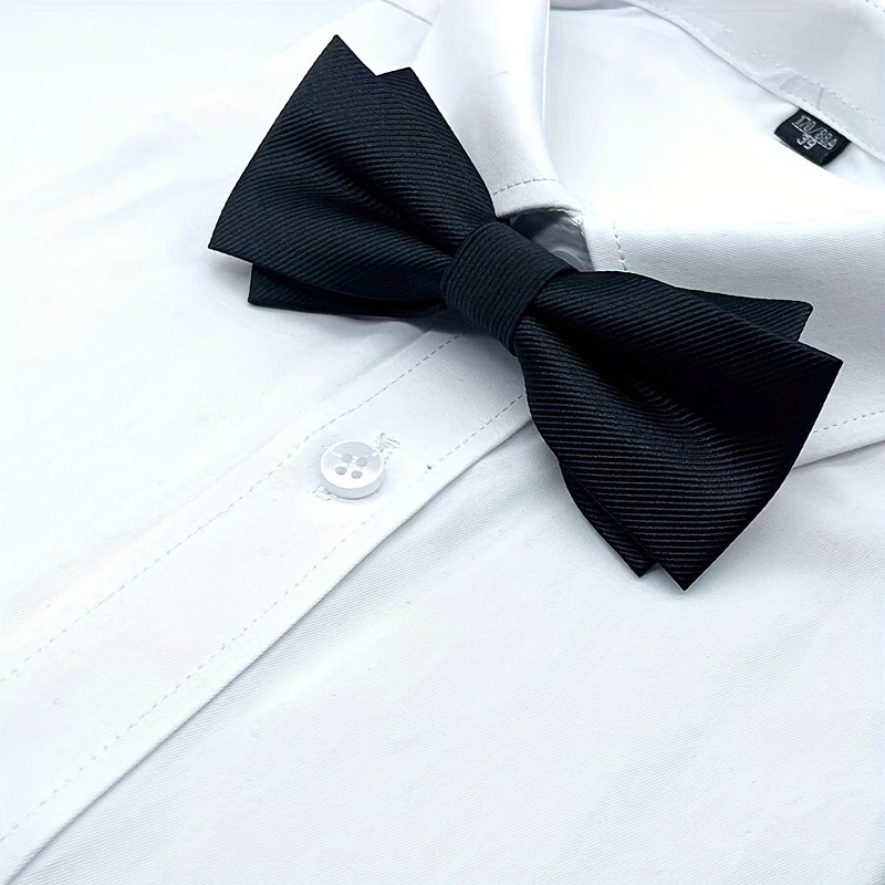 Meeste kahekihiline asümmeetriline twill-kikilips peigmehele ja peiupoisile mõeldud moodne pulmapeo riietus ja lipsuga aksessuaarid