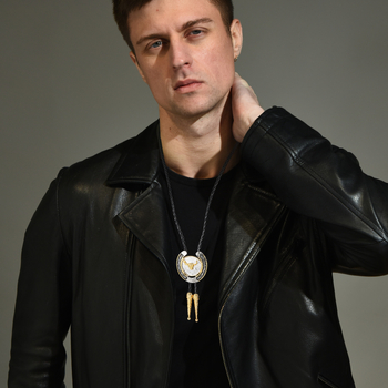 Εργοστάσιο κολιέ με άμεση επιστολή μενταγιόν πέταλο σε σχήμα U γιακά σχοινί διασυνοριακό δημιουργικό σχέδιο νέα αλυσίδα γραβάτας χονδρικής