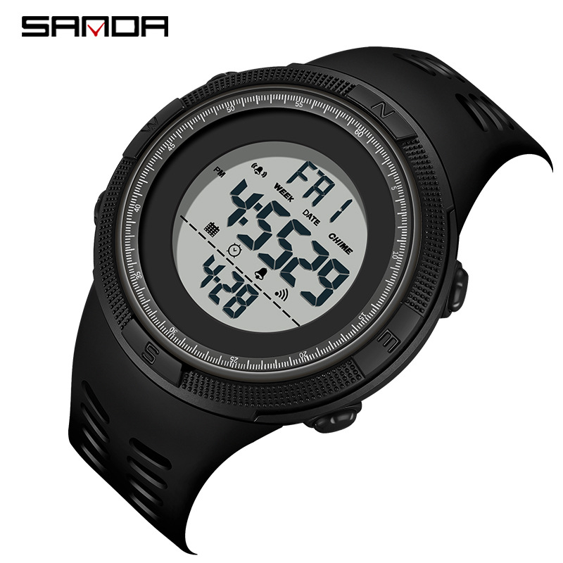 „Sanda“ tarpvalstybiniai sprogimai, daugiafunkcis elektroninis laikrodis, skirtas lauko sportui, vandeniui atsparus laikrodis, madingas „Joker“ vyriškas laikrodis, didmeninė prekyba