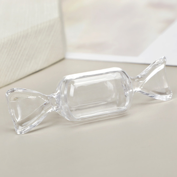 Kūrybingos animacinių filmukų mini plastikinės dėžutės mergaičių auskarų karoliai permatomos plastikinės laikymo dėžutės didmeninė prekyba miela saldainių dėžutė