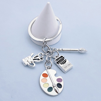 Sketchpad 26 γράμματα θήκη για στυλό, πινέλο, στυλό, τέχνη, φοιτητής, μπρελόκ, ζωγραφική, λάτρεις, μπρελόκ