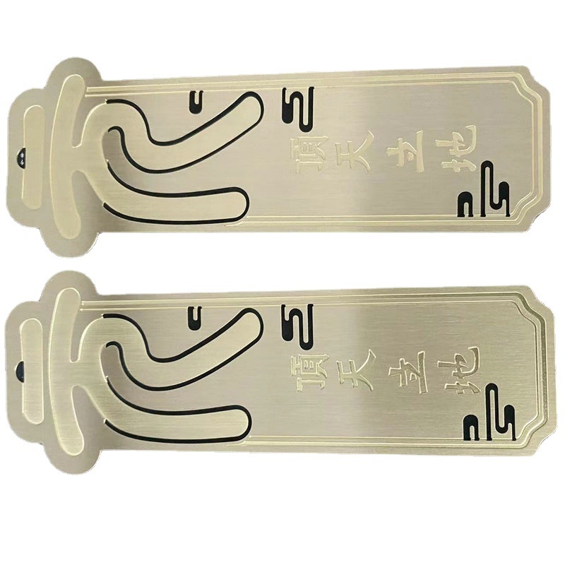 Határokon átnyúló golf sapka klip golf klip jelölés egyszerű betűs golf fém mágneses golyó címke