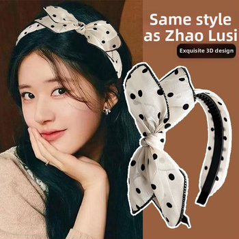 Gyári outlet masni hajpánt női új mosott fejpánt egyszerű temperamentum préselt hajcsomag hajtű törött hajtű fejdísz