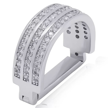 Anglia grófjának Trace Möbius csokornyakkendő gallércsat háromsoros vízgyémánt mintás nyakkendő luxus divatos könnyű luxus gallércsat nagykereskedelem