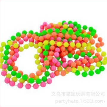 Amazoni kuum müük 1980ndate poissmeestepeo värviline neoonkaelakee käevõru komplekt 80ndate kostüümirekvisiidid