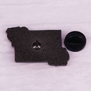 Kék, rózsaszín és fehér zászló bross jelvény ruházat hátizsák kitűző fém kiegészítő