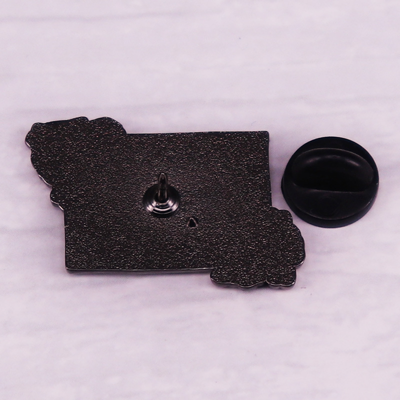 Kék, rózsaszín és fehér zászló bross jelvény ruházat hátizsák kitűző fém kiegészítő