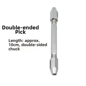 Kahe otsaga puuritera hooldust kasutatakse tööklambri nõelaklambri käsitsi keerdpuuri kella remonditööriista hoidiku jaoks