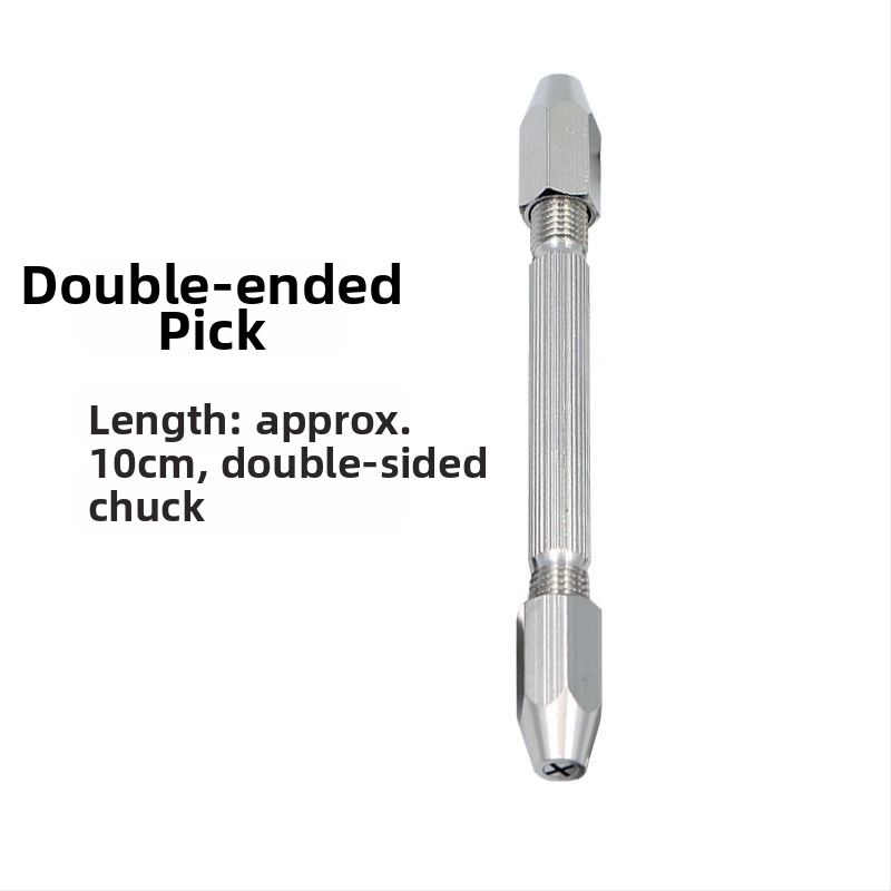 Kahe otsaga puuritera hooldust kasutatakse tööklambri nõelaklambri käsitsi keerdpuuri kella remonditööriista hoidiku jaoks