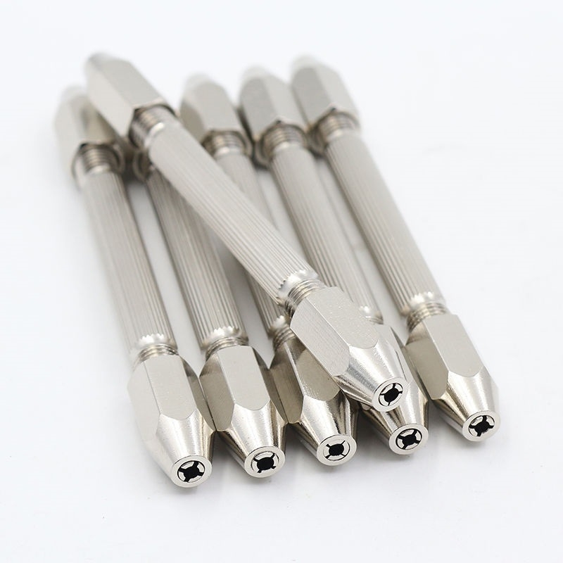 Kahe otsaga puuritera hooldust kasutatakse tööklambri nõelaklambri käsitsi keerdpuuri kella remonditööriista hoidiku jaoks