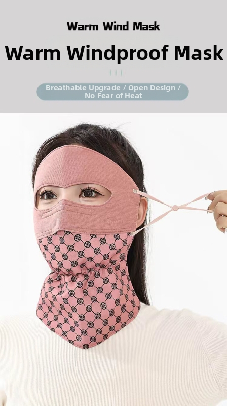 3D trimatė plaunama šilta, vėjui atspari kaukė. Madinga, universali kaklo apsaugos kaukė, padedanti išlaikyti šaltį.