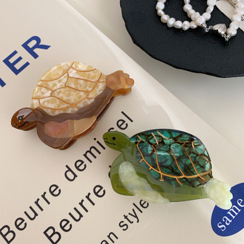 Κορεάτικο στυλ νέας άφιξης θαλάσσιας χελώνας οξικού οξέος τρίχας απλή προσωπικότητα όλα-ταιριάζοντας με κλιπ καρχαρία αξεσουάρ μαλλιών για γυναίκες