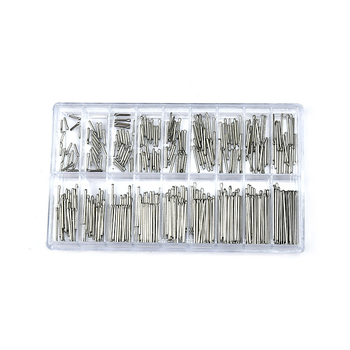 Fikseeritud varrega juuksenõelaga kell 6–23 mm, karbis U-kujulise tihvtiga kell volframterasest kellavõlli lõhestatud tihvt