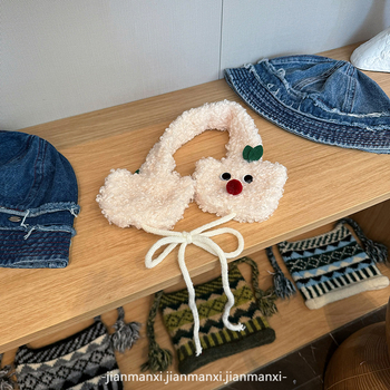 Γυναικεία ωτοασπίδες με λουράκι Apple για χειμερινές γυναίκες Νέα Νότια Κορέα Χαριτωμένα ζεστά βελούδινα αυτιά που μειώνουν την ηλικία Προστασία αυτιών από το πάγωμα Χονδρική