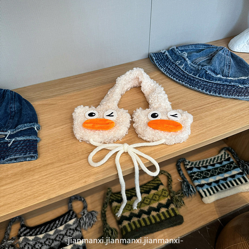 Pántos Apple fülvédők Női téli új Dél-Korea Aranyos Meleg Korcsökkentő Plüss Fül Meleg Fülvédő Fagyálló Nagykereskedelem