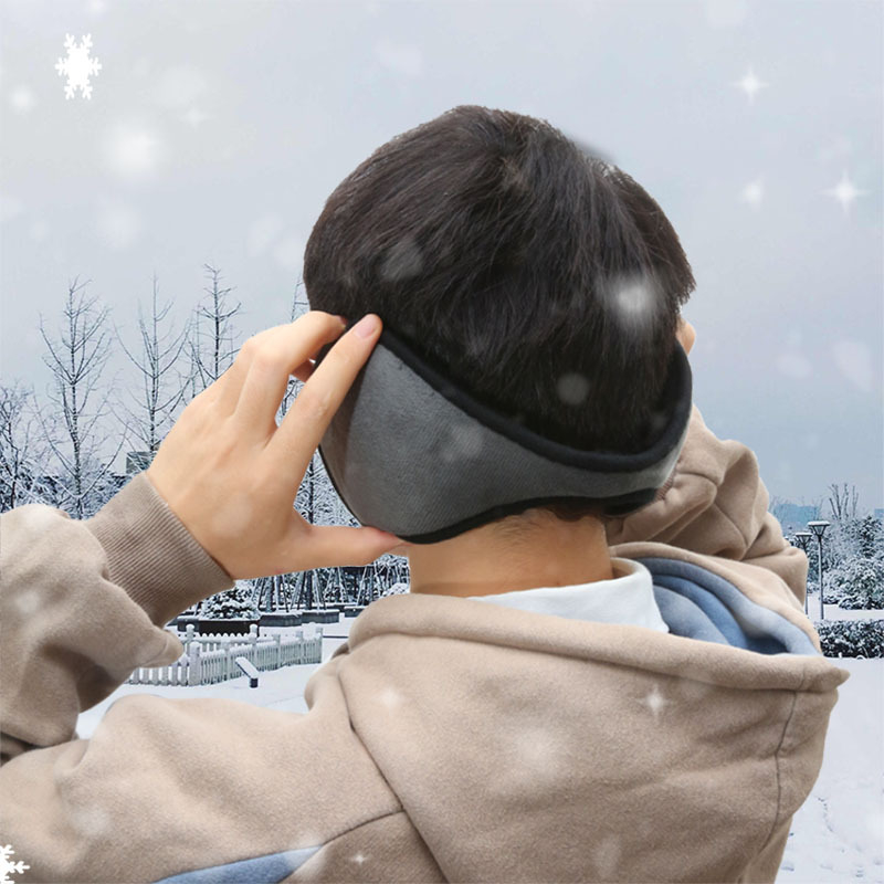 Fülmelegítő készlet Fülvédők Fülvédő Téli Gyapjú Fülvédők Férfi Téli Szezon Hátulról viselhető Stílus Meleg Fülvédő Női Vastag Nagy