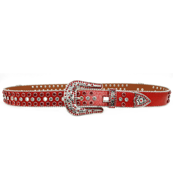 2024-es európai és amerikai határokon átnyúló strasszos öv férfi gyémánt öv női punk divat személyiség divatos villám gyémánt széles öv nőknek