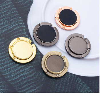 Γάντζος Artifact Δημιουργική Φορητή Τσάντα Γάντζος Πτυσσόμενη Τσάντα Γάντζος Στρογγυλή Μεταλλική Κρεμάστρα Τσάντας Πολύχρωμο Σουβενίρ