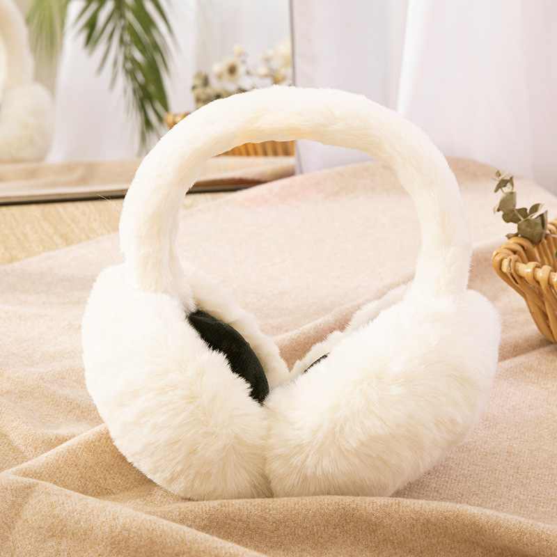 Fülvédők Női téli összecsukható fülvédők Téli meleg fülvédelem Meleg koreai stílusú fülvédők Női fagyálló fülvédő Fülvédő