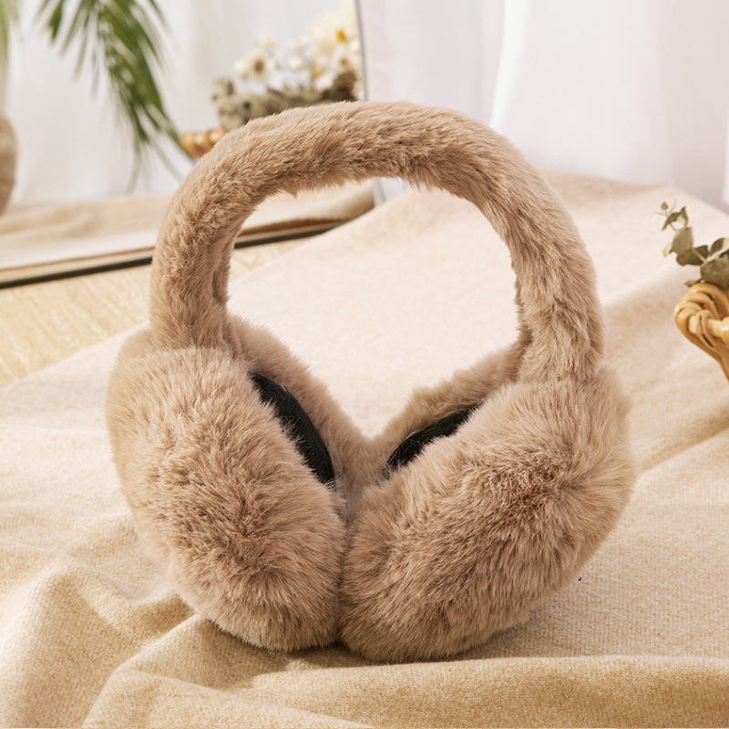 Fülvédők Női téli összecsukható fülvédők Téli meleg fülvédelem Meleg koreai stílusú fülvédők Női fagyálló fülvédő Fülvédő