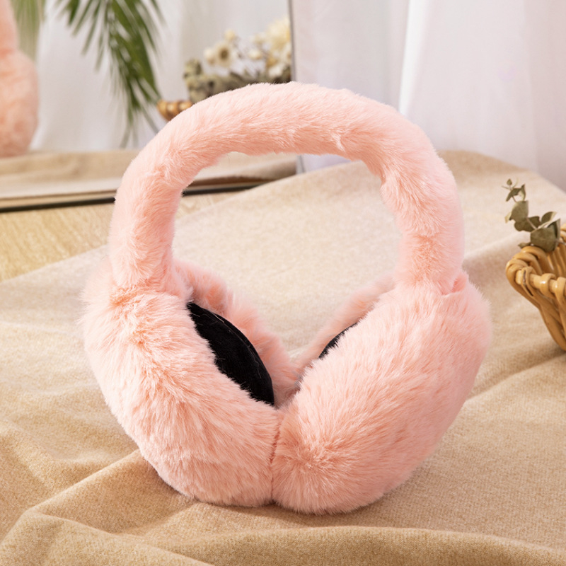 Fülvédők Női téli összecsukható fülvédők Téli meleg fülvédelem Meleg koreai stílusú fülvédők Női fagyálló fülvédő Fülvédő