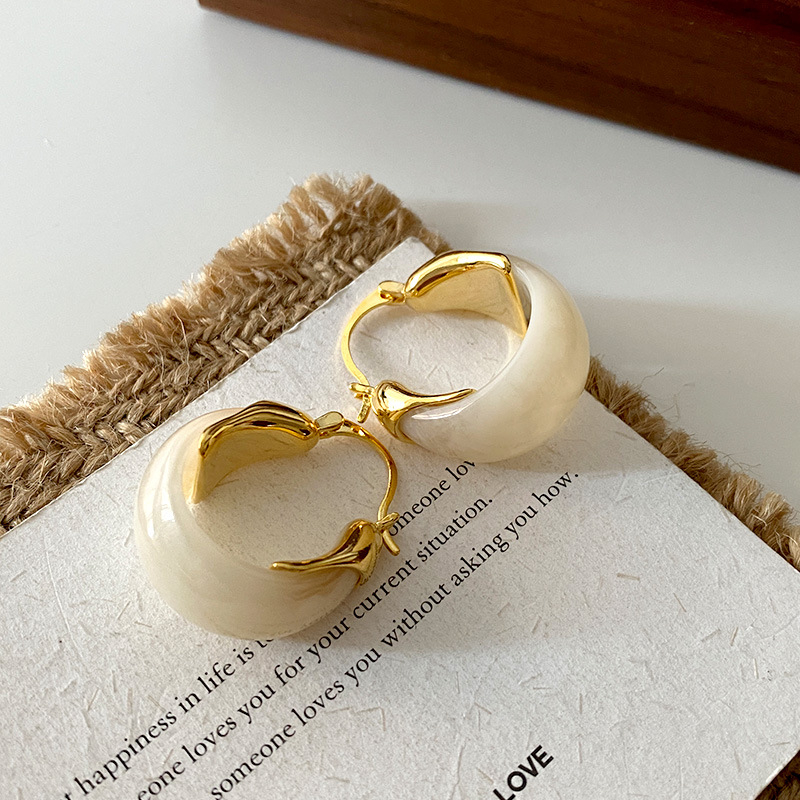 Kvadratiniai „Maillard“ auskarai 2024 m., lengvi, prabangūs, aukštos klasės, rudens ir žiemos auskarai, prancūziški, retro stiliaus, elegantiški, europietiški ir amerikietiški, su ausų sagtimi.