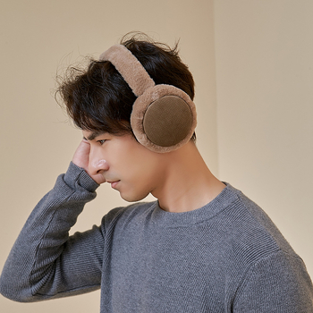 Fülre állítható fülvédő, hidegálló, összecsukható, fülre szerelhető, hullámos téli sapka, állítható személyiségvédő, férfi nagykereskedelmi fülmelegítő fülvédő pároknak, fülvédő