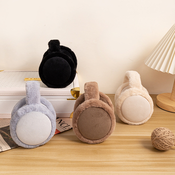 Ρυθμιζόμενο κάλυμμα αυτιών για αυτιά, ανθεκτικό στο κρύο, πτυσσόμενο καπέλο χειμερινού κύματος, ρυθμιζόμενο κάλυμμα προσωπικότητας για άνδρες, χονδρική, ζεστό κάλυμμα αυτιών για ζευγάρια