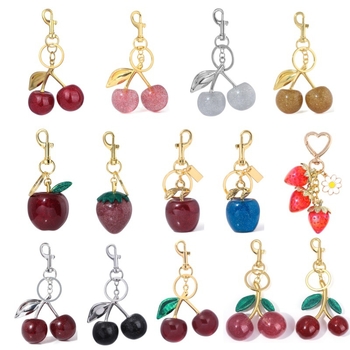 Εξωτερικού Εμπορίου Δημοφιλές Ζεύγος Κόκκινης Μαύρης Κεράσι Τσάντας Κρυστάλλινης Τσάντας Glitter Μπρελόκ Υψηλής Ποιότητας Γυναικεία Διπλή Πόρπη Αστακού