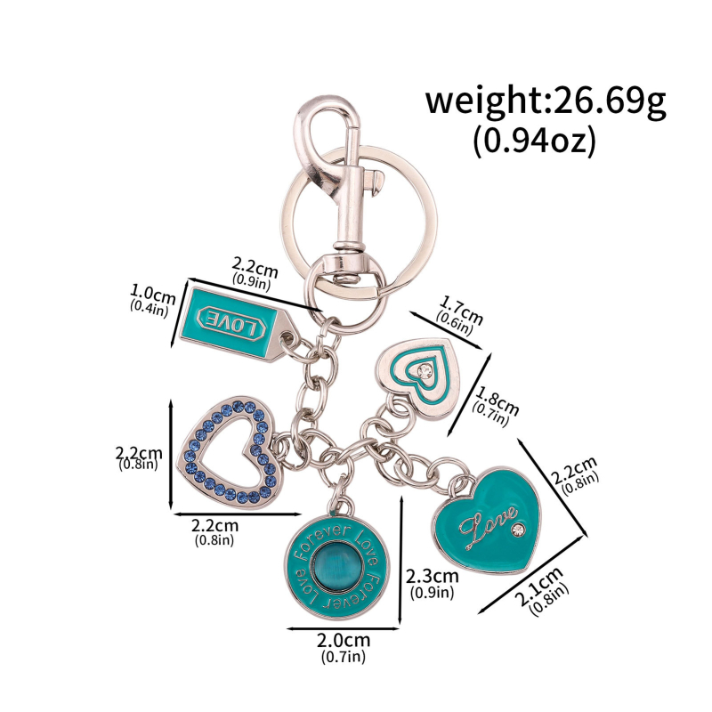 Külkereskedelmi népszerű pár piros fekete cseresznye kristály táska csillogó kulcstartó luxus női homár dupla csat