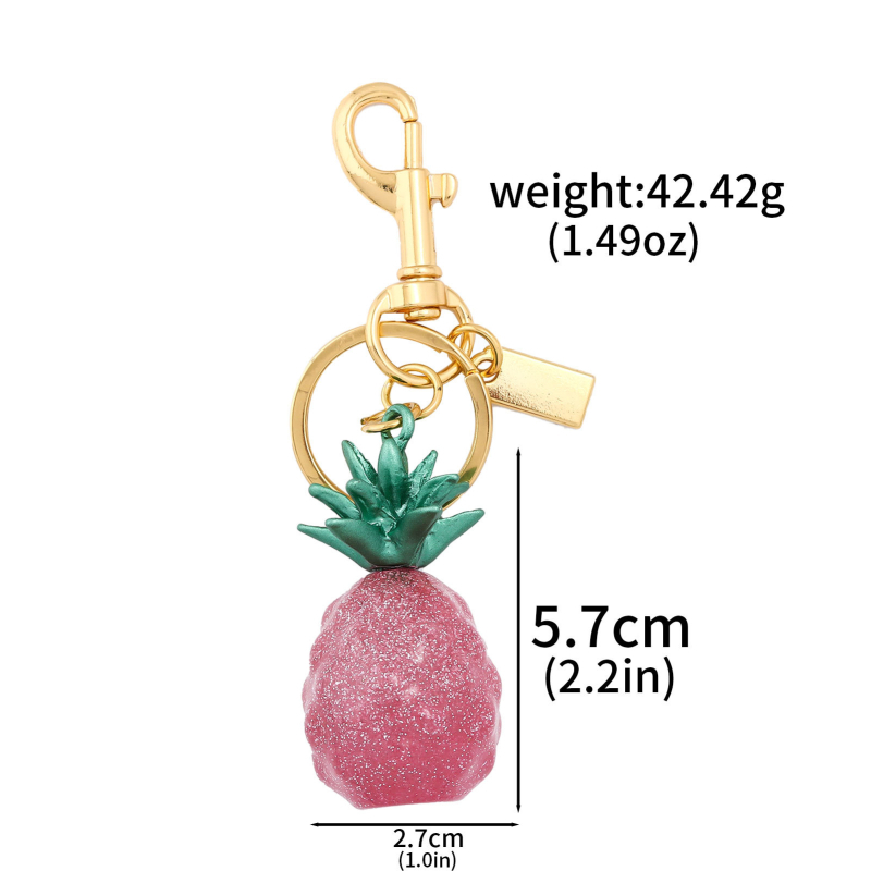 Külkereskedelmi népszerű pár piros fekete cseresznye kristály táska csillogó kulcstartó luxus női homár dupla csat