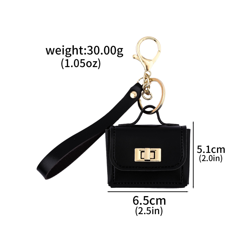 Külkereskedelmi népszerű pár piros fekete cseresznye kristály táska csillogó kulcstartó luxus női homár dupla csat