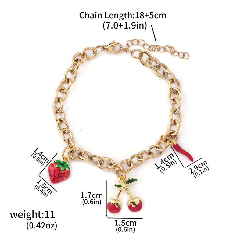 Külkereskedelmi népszerű pár piros fekete cseresznye kristály táska csillogó kulcstartó luxus női homár dupla csat