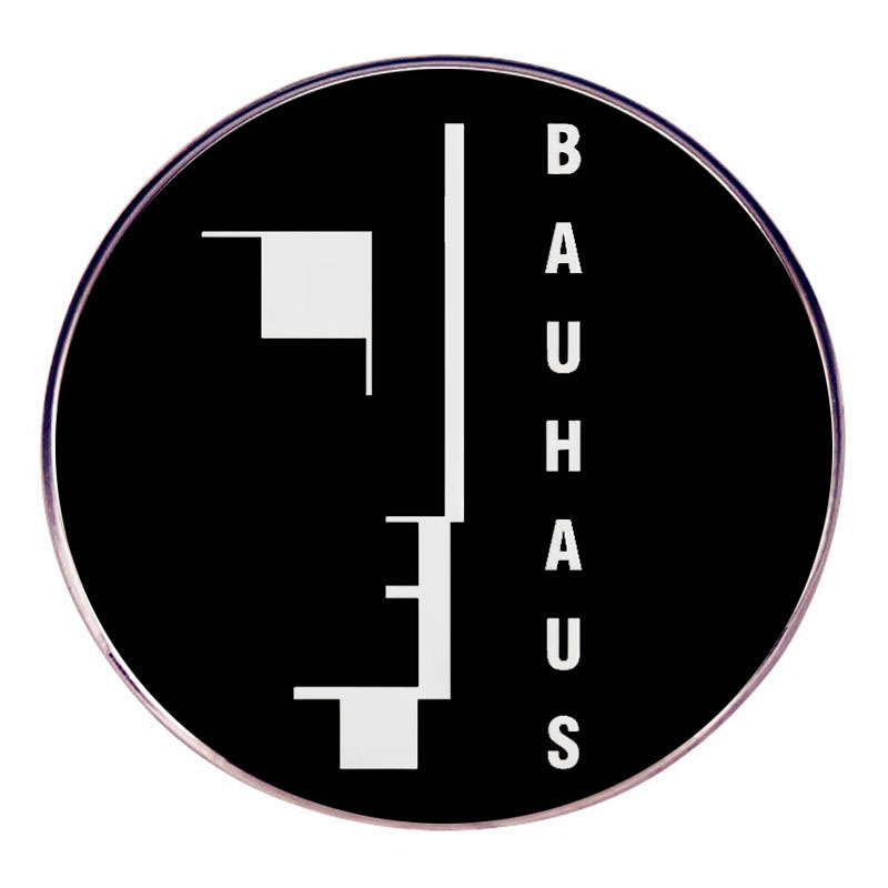 Bauhaus rockzenekar bross gótikus punk zenei kitűző fémötvözetből készült jelvény kiegészítők