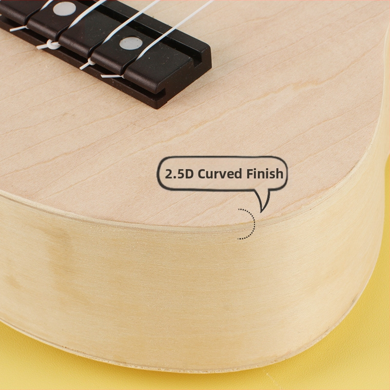 Направи си сам малка китара за деца 21 инча укулеле ръчно изработена чанта от дървен музикален инструмент играчка рисувани графити на едро