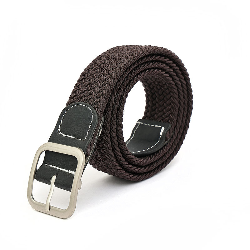 Szuper kényelmes, egyszerű, laza, lyuk nélküli, rugalmas öv, lezser öv, férfi és női diákszülőknek, szőtt nadrágöv, új, koreai