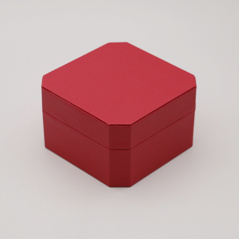 Ελαφρύ πολυτελές οκταγωνικό κουτί ρολογιών μόδας Flip ρολόι κουτί αποθήκευσης κουτί ρολογιών βραχιόλι κοσμήματα συσκευασία κουτί ρολογιών