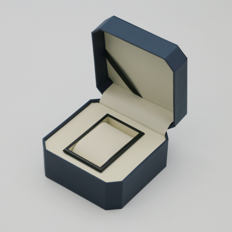 Ελαφρύ πολυτελές οκταγωνικό κουτί ρολογιών μόδας Flip ρολόι κουτί αποθήκευσης κουτί ρολογιών βραχιόλι κοσμήματα συσκευασία κουτί ρολογιών