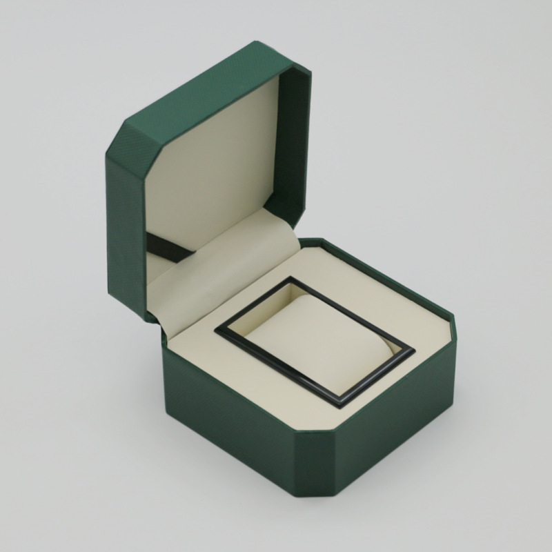 Ελαφρύ πολυτελές οκταγωνικό κουτί ρολογιών μόδας Flip ρολόι κουτί αποθήκευσης κουτί ρολογιών βραχιόλι κοσμήματα συσκευασία κουτί ρολογιών