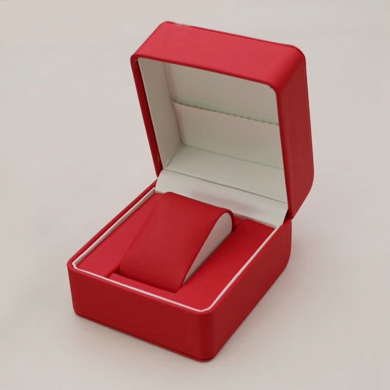 Ελαφρύ πολυτελές οκταγωνικό κουτί ρολογιών μόδας Flip ρολόι κουτί αποθήκευσης κουτί ρολογιών βραχιόλι κοσμήματα συσκευασία κουτί ρολογιών