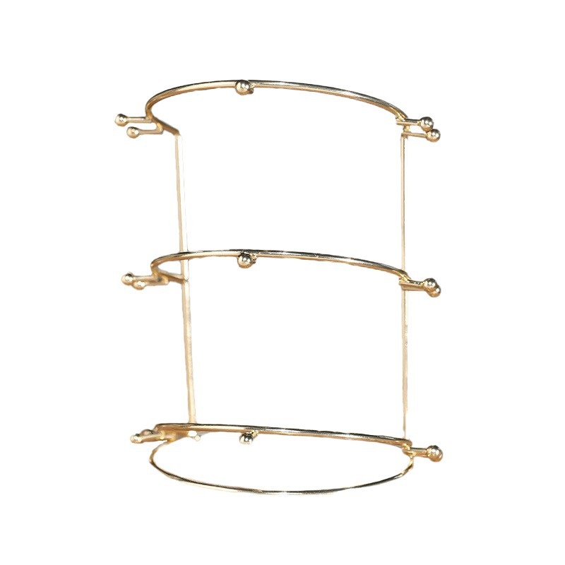 Menyasszonyi Tiara Korona Kiállító Állvány Arany Fém Különleges Korona Kiállító Állvány Hajkarika Támogató Kiállító Állvány