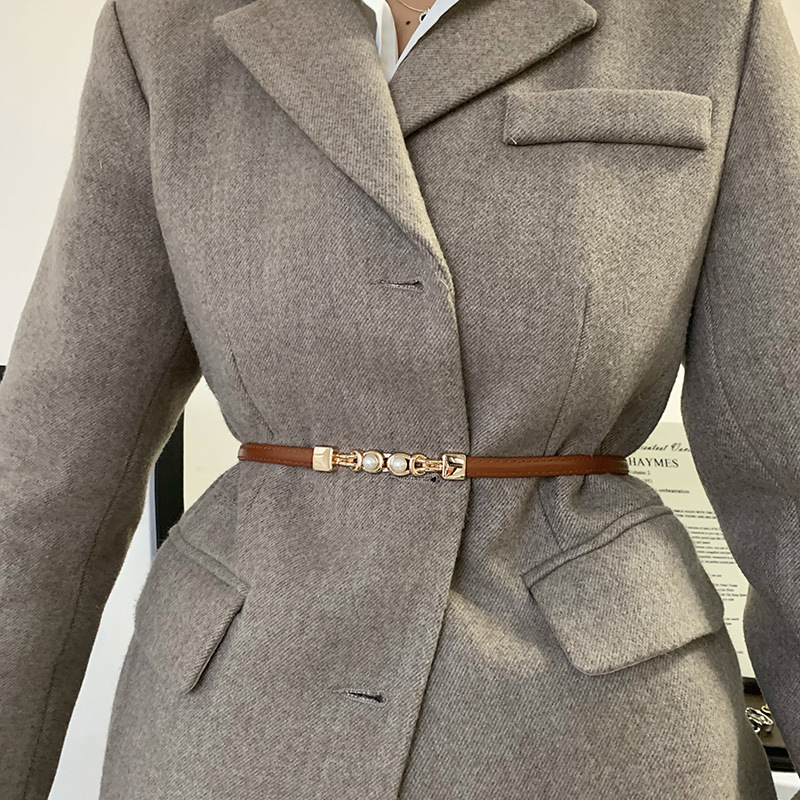 Női öv, finom, díszes ruha, egyszerű divatos, mindenhez illő ruha, pulóver, koreai ruha, női öv, kis öv