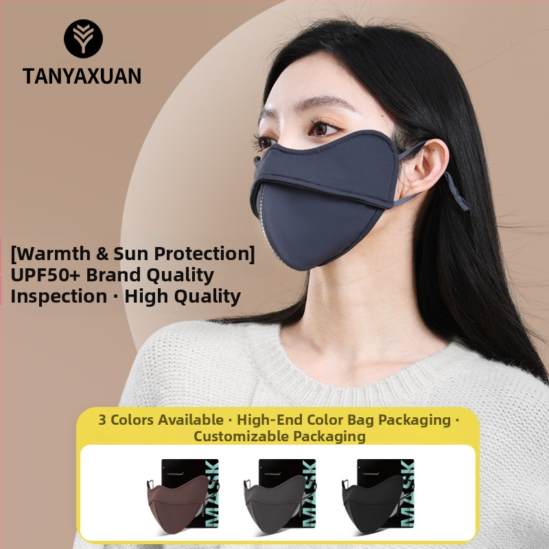 Найлонова термо маска за есен и зима с 5D лента за носа, с поларена подплата, триизмерна, унисекс, ветроустойчива и студоустойчива, подходяща за колоездене и ски, директно от производителя