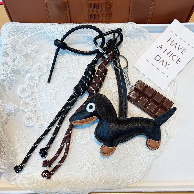 Miu szél zsinór rendkívül számos sorozat kolbász kiskutya autó kulcstartó csokoládé szőtt kötél kiegészítők táska medál