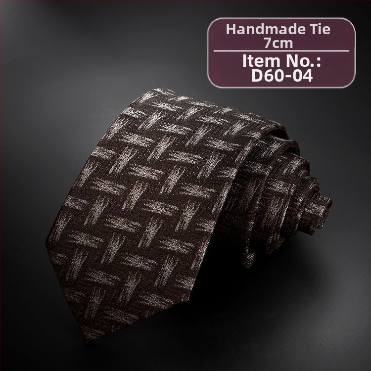 Férfi határokon átnyúló, üzleti, professzionális nyakkendő, kockás, többszínű, nyílmintás, pamut, 7 cm-es kézi nyakkendő