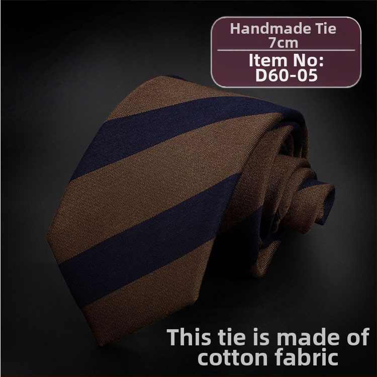 Férfi határokon átnyúló, üzleti, professzionális nyakkendő, kockás, többszínű, nyílmintás, pamut, 7 cm-es kézi nyakkendő