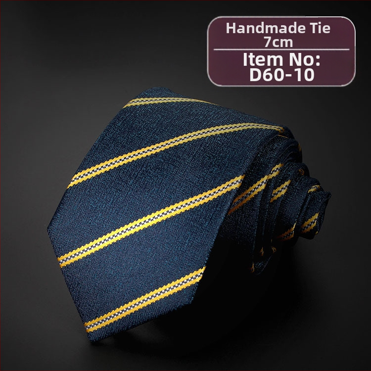 Férfi határokon átnyúló, üzleti, professzionális nyakkendő, kockás, többszínű, nyílmintás, pamut, 7 cm-es kézi nyakkendő