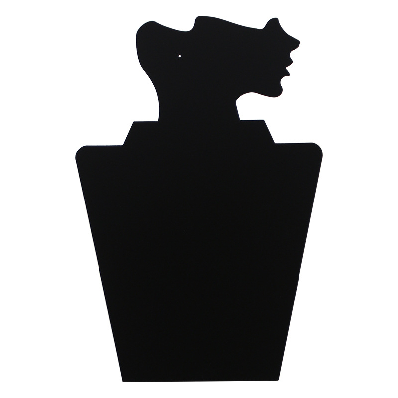 Šoninė flanelė papuošalų demonstracinė lentynėlė, karoliai, auskarai, demonstracinė lenta, papuošalų pakabukų lentynėlė, papuošalų demonstracinės lentynėlės rekvizitai