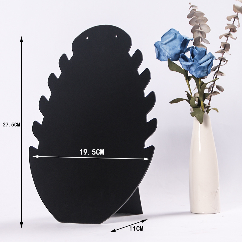 Šoninė flanelė papuošalų demonstracinė lentynėlė, karoliai, auskarai, demonstracinė lenta, papuošalų pakabukų lentynėlė, papuošalų demonstracinės lentynėlės rekvizitai