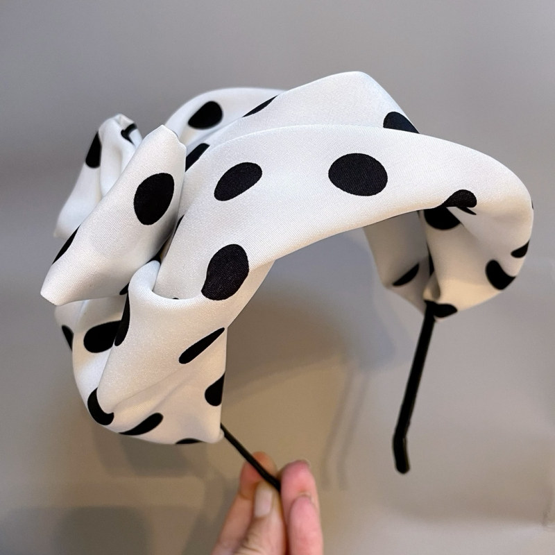 Tavaszi és nyári új Xiangyun fonalból készült, lélegző fél sapka, fejpánt, fekete, sokoldalú, elegáns, plus size, fehér hajat takaró fejpánt, hajkiegészítők, divatos